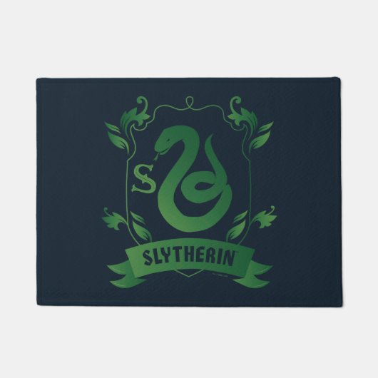 SLYTHERIN™ House Crest Deurmat (Voorkant)
