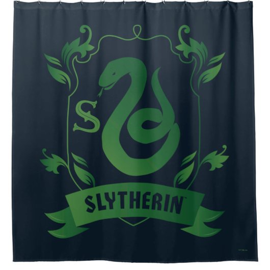 SLYTHERIN™ House Crest Douchegordijn (Voorkant)