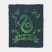  SLYTHERIN™ House Crest Fleece Deken (Voorkant)