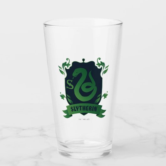  SLYTHERIN™ House Crest Glas (Voorkant)