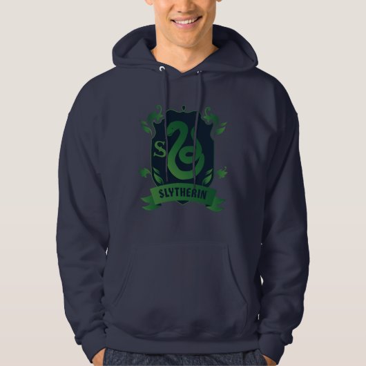  SLYTHERIN™ House Crest Hoodie (Voorkant)