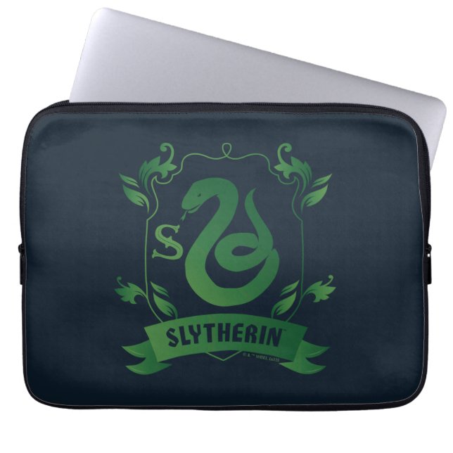  SLYTHERIN™ House Crest Laptop Sleeve (Voorkant)