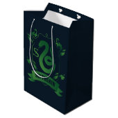  SLYTHERIN™ House Crest Medium Cadeauzakje (Achterkant Gekanteld)