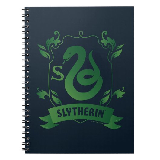SLYTHERIN™ House Crest Notitieboek (Voorkant)