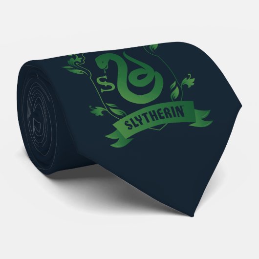 SLYTHERIN™ House Crest Stropdas (Opgerold)