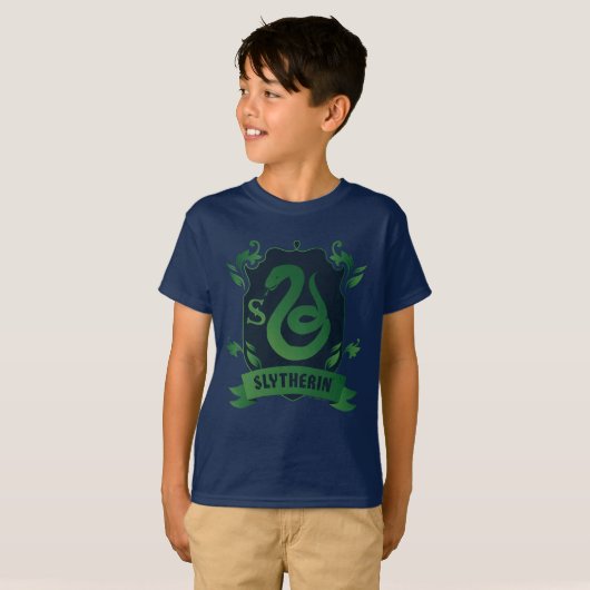  SLYTHERIN™ House Crest T-shirt (Voorkant volledig)