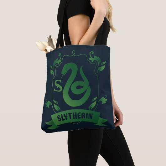 SLYTHERIN™ House Crest Tote Bag (Dichtbij)