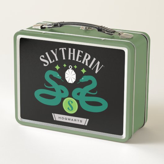 SLYTHERIN™ House Double Snake Locket Graphic (Achterkant)