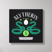 SLYTHERIN™ House Double Snake Locket Graphic Canvas Afdruk (Voorkant)