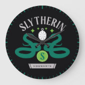 SLYTHERIN™ House Double Snake Locket Graphic Grote Klok (Voorkant)