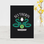 SLYTHERIN™ House Double Snake Locket Graphic Kaart (Gele Bloem)
