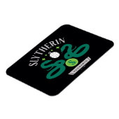 SLYTHERIN™ House Double Snake Locket Graphic Magneet (Linkerzijde)