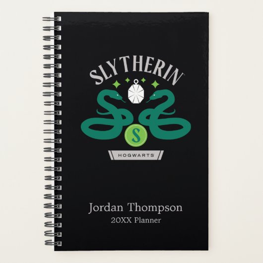 SLYTHERIN™ House Double Snake Locket Graphic Planner (Voorkant)