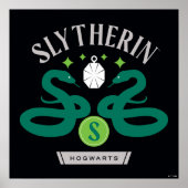 SLYTHERIN™ House Double Snake Locket Graphic Poster (Voorkant)