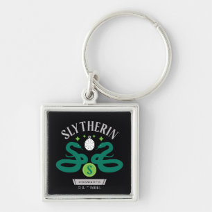 SLYTHERIN™ House Double Snake Locket Graphic Sleutelhanger