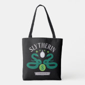 SLYTHERIN™ House Double Snake Locket Graphic Tote Bag (Achterkant)