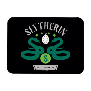 SLYTHERIN™ Huis Dubbele Slang Hanger Grafiek Magneet