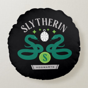 SLYTHERIN™ Huis Dubbele Slang Hanger Grafiek Rond Kussen