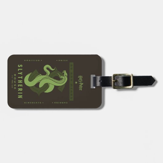 SLYTHERIN™ huis op welke manier dan ook Bagagelabel (Voorkant horizontaal)