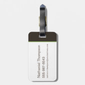 SLYTHERIN™ huis op welke manier dan ook Bagagelabel (Achterkant verticaal)