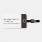 SLYTHERIN™ huis op welke manier dan ook Bagagelabel (Achterkant horizontaal)