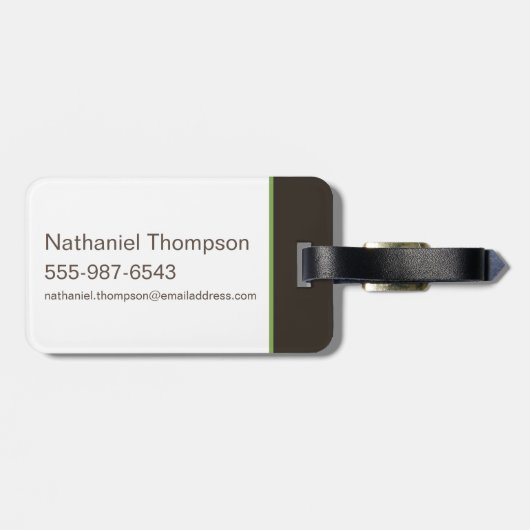 SLYTHERIN™ huis op welke manier dan ook Bagagelabel (Achterkant horizontaal)