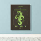 SLYTHERIN™ huis op welke manier dan ook Canvas Afdruk (Insitu (Houten vloer))