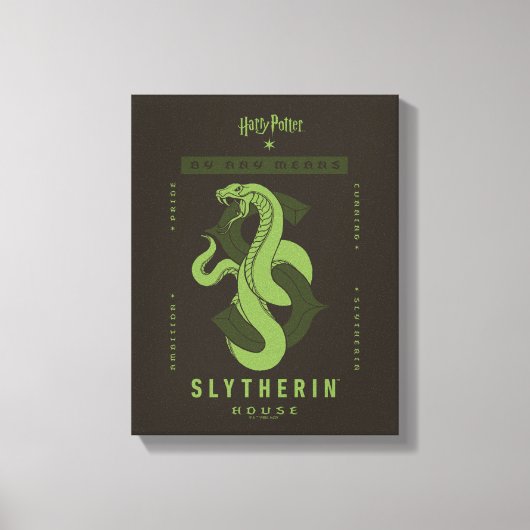 SLYTHERIN™ huis op welke manier dan ook Canvas Afdruk (Voorkant)