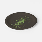 SLYTHERIN™ huis op welke manier dan ook Papieren Bordje (Gekanteld)