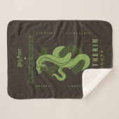 SLYTHERIN™ huis op welke manier dan ook Sherpa Deken (Voorkant (horizontaal))