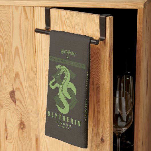 SLYTHERIN™ huis op welke manier dan ook Theedoek (Derde Gevouwen)