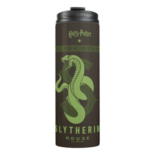 SLYTHERIN™ huis op welke manier dan ook Thermosbeker (Voorkant)