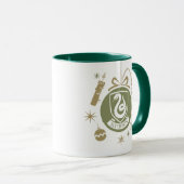 Slytherin™ Kerstbal Grafisch Mok (Voorkant rechts)