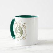 Slytherin™ Kerstbal Grafisch Mok (Voorkant links)