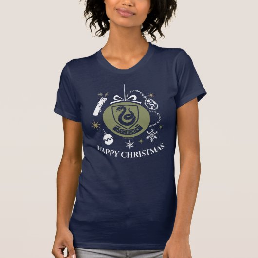 SLYTHERIN™ Kerstbal Graphic T-shirt (Voorkant)