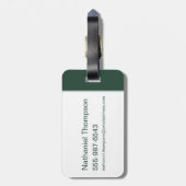 SLYTHERIN™ Prefect-badge Bagagelabel (Achterkant verticaal)