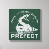 SLYTHERIN™ Prefect-badge Canvas Afdruk (Voorkant)
