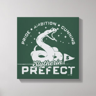 SLYTHERIN™ Prefect-badge Canvas Afdruk