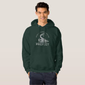 SLYTHERIN™ Prefect-badge Hoodie (Voorkant volledig)