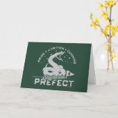 SLYTHERIN™ Prefect-badge Kaart (Gele Bloem)
