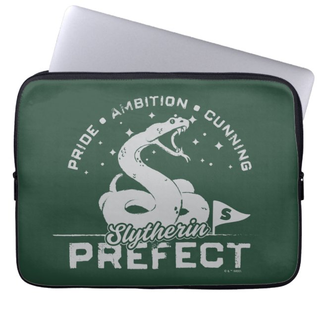 SLYTHERIN™ Prefect-badge Laptop Sleeve (Voorkant)