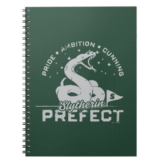 SLYTHERIN™ Prefect-badge Notitieboek (Voorkant)