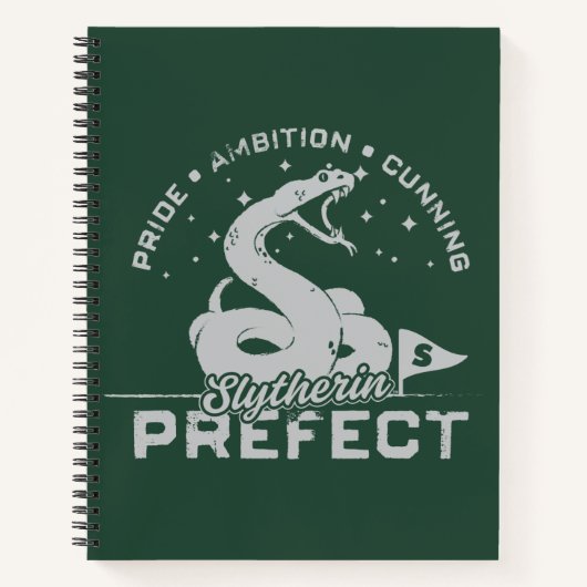 SLYTHERIN™ Prefect-badge Notitieboek (Voorkant)