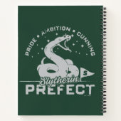 SLYTHERIN™ Prefect-badge Notitieboek (Achterkant)