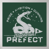 SLYTHERIN™ Prefect-badge Poster (Voorkant)
