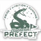 SLYTHERIN™ Prefect-badge Sticker (Voorkant)