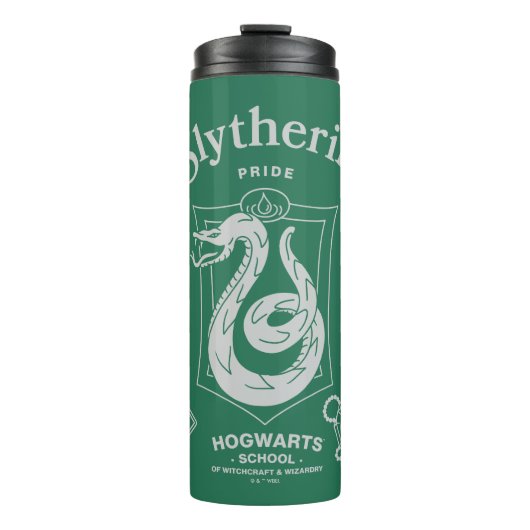 SLYTHERIN™ Pride Ambition Cunning Crest Thermosbeker (Voorkant)