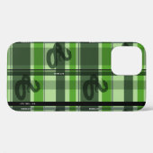 SLYTHERIN™ Tartan Patroon Case-Mate iPhone Case (Achterkant (horizontaal))