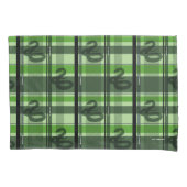SLYTHERIN™ Tartan Patroon Kussensloop (Voorkant)