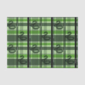 SLYTHERIN™ Tartan Plaid Pattern Tissuepapier (Voorkant)